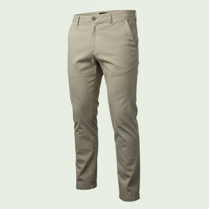 Tom Tailor Denim Chino Slim Fit Gr. 34 Beige Herren Hose