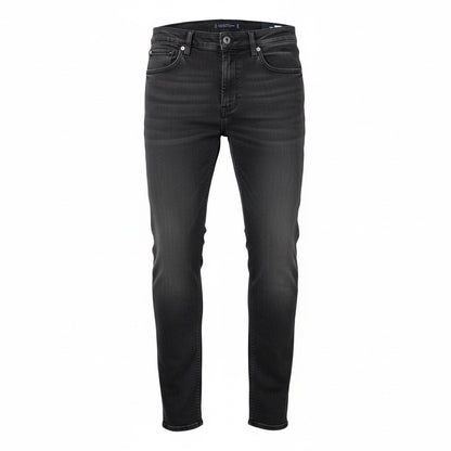 Tommy Hilfiger Herren Jeans Tapered Stretch W30 L36 Schwarz